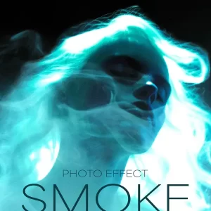 افکت عکس دود Smoke Photo Effect