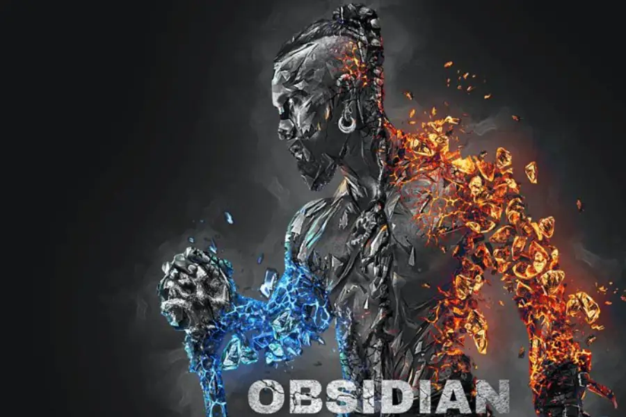 اکشن فتوشاپ آبسیدین Obsidian Photoshop Action - آرون افکت اکشن فتوشاپ آبسیدین Obsidian Photoshop Action