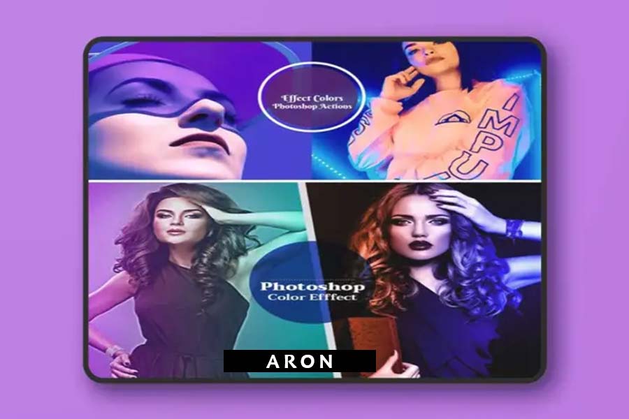 اکشن-فتوشاپ-نشت-نور