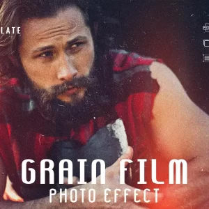 جلوه عکس فیلم دانه ‌ای Grain Film Photo Effect