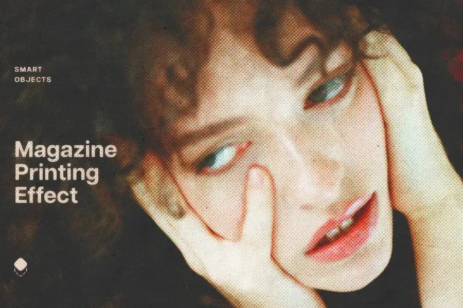 جلوه عکس چاپ مجله Magazine Print Photo Effect جلوه عکس چاپ مجله Magazine Print Photo Effect