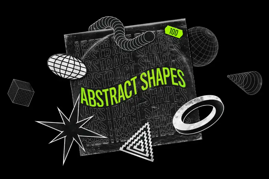 مجموعه اشکال انتزاعی Abstract Shapes collection مجموعه اشکال انتزاعی Abstract Shapes collection