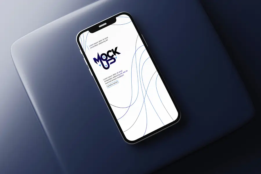 موکاپ گوشی هوشمند از نمای نزدیک close-up-smartphone-mockup - آرون افکت موکاپ گوشی هوشمند از نمای نزدیک close-up-smartphone-mockup